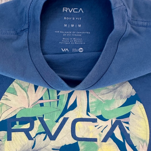 Boys RVCA T-Shirt - Picture 2 of 4